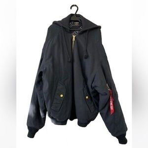 Vetements official reversible bomber jacket OVERSIZED emoji pockets Star Wars XS